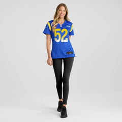 NFL Larrell Murchison Los Angeles Rams Women's Team Game Jersey - Royal