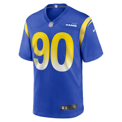 NFL Earnest Brown IV Los Angeles Rams Team Game Jersey - Royal