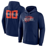 Oklahoma City Thunder Stellar Personalized Name & Number Pullover Hoodie Navy