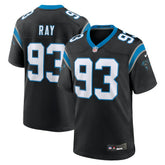 NFL LaBryan Ray Carolina Panthers Team Game Jersey - Black