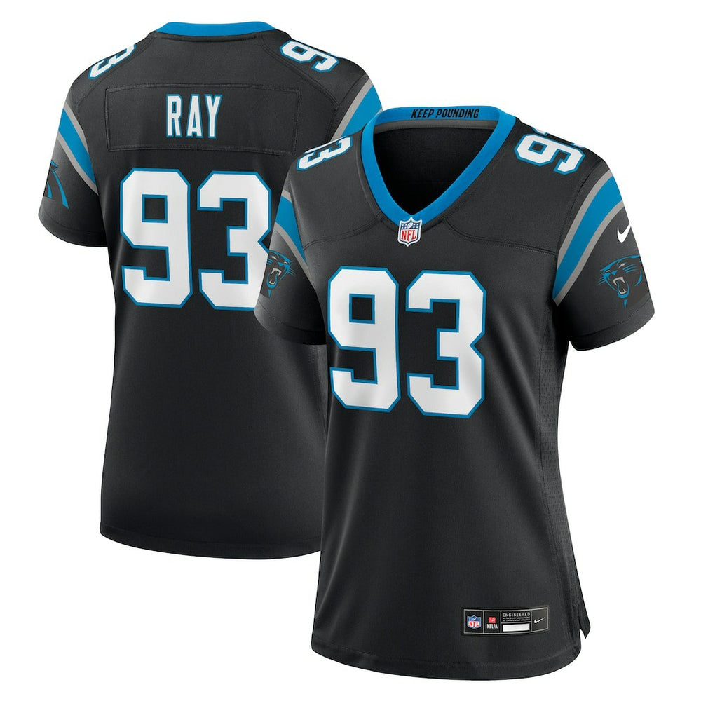NFL LaBryan Ray Carolina Panthers Women's Team Game Jersey - Black