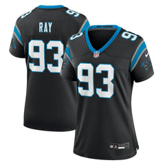 NFL LaBryan Ray Carolina Panthers Women's Team Game Jersey - Black