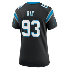 NFL LaBryan Ray Carolina Panthers Women's Team Game Jersey - Black