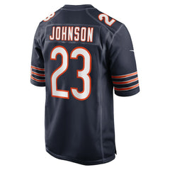 Roschon Johnson Chicago Bears Team Game Jersey Navy