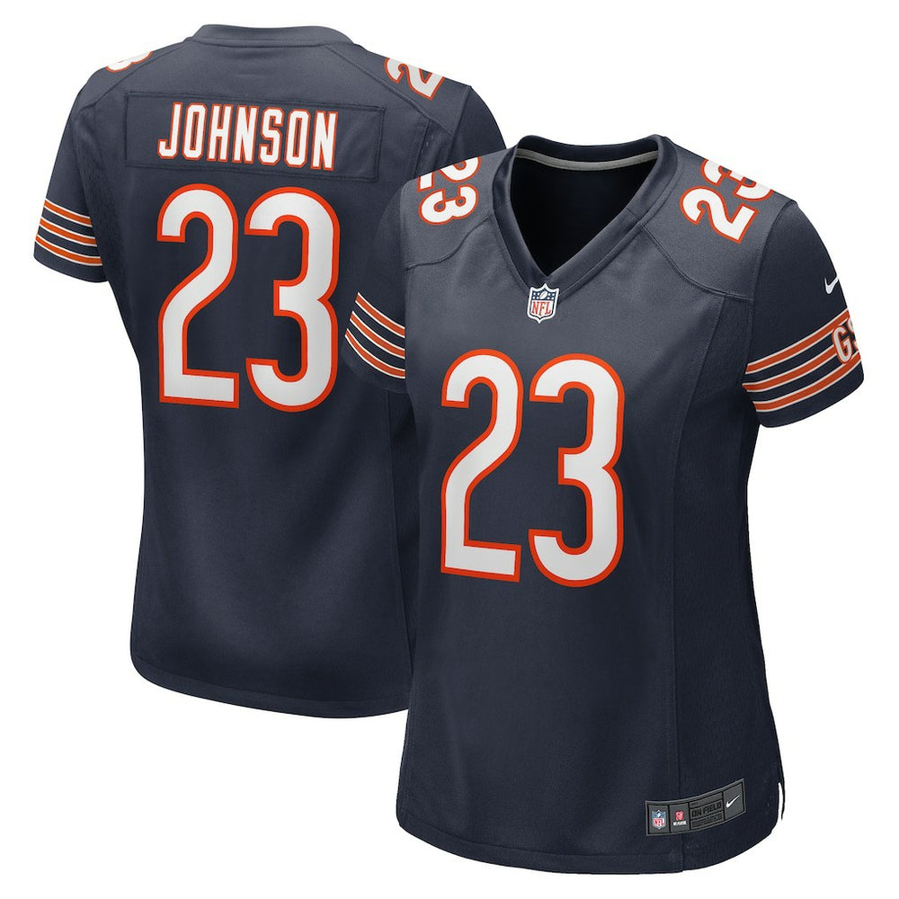 NFL Roschon Johnson Chicago Bears Women's Team Game Jersey - Navy