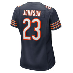 NFL Roschon Johnson Chicago Bears Women's Team Game Jersey - Navy
