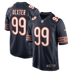 NFL Gervon Dexter Sr Chicago Bears Team Game Jersey - Navy