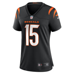 NFL Charlie Jones Cincinnati Bengals Women's Team Game Jersey - Black