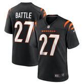 Jordan Battle Cincinnati Bengals Team Game Jersey Black