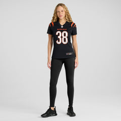NFL DJ Ivey Cincinnati Bengals Women's Team Game Jersey - Black