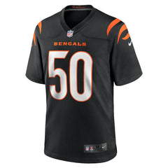 NFL Shaka Heyward Cincinnati Bengals Team Game Jersey - Black