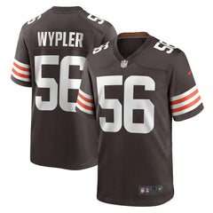 NFL Luke Wypler Cleveland Browns Team Game Jersey - Brown