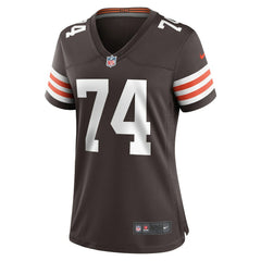 NFL Alex Leatherwood Cleveland Browns Women's Team Game Jersey - Brown