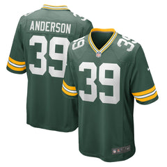 NFL Zayne Anderson Green Bay Packers Team Game Jersey - Green