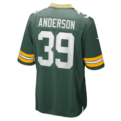 NFL Zayne Anderson Green Bay Packers Team Game Jersey - Green