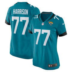 NFL Anton Harrison Jacksonville Jaguars Women's Team Game Jersey - Teal