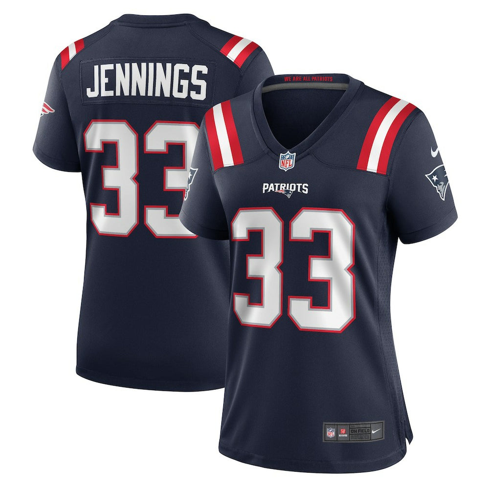 NFL Anfernee Jennings New England Patriots Women's Game Jersey - Navy