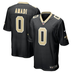 NFL Ugo Amadi New Orleans Saints Team Game Jersey - Black