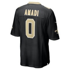 NFL Ugo Amadi New Orleans Saints Team Game Jersey - Black
