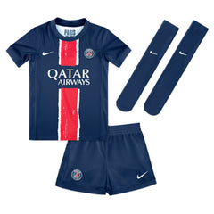 Paris Saint-Germain Preschool 2024/25 Home Replica Stadium Kit Set Navy