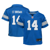 NFL Amon-Ra St. Brown Detroit Lions Preschool Player Game Jersey - Blue