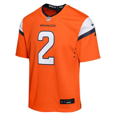 NFL Patrick Surtain II Denver Broncos Youth Game Jersey - Orange