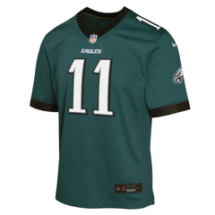 NFL A.J. Brown Philadelphia Eagles Youth Game Jersey - Green