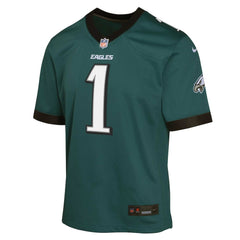 NFL Jalen Hurts Philadelphia Eagles Youth Game Jersey - Green