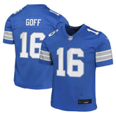 NFL Jared Goff Detroit Lions Youth Game Jersey - Blue