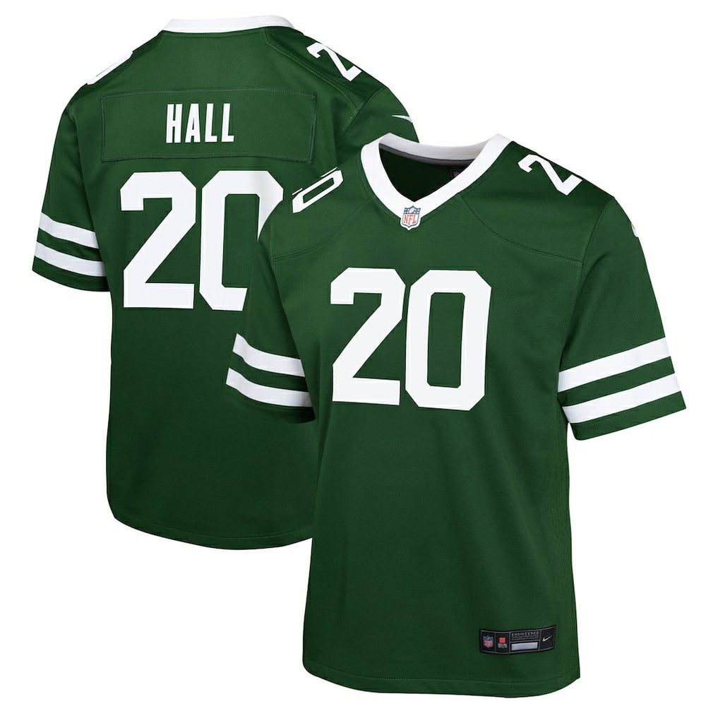 NFL Breece Hall New York Jets Youth Game Jersey - Green