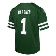 NFL Ahmad Sauce Gardner New York Jets Youth Game Jersey - Green