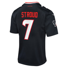 NFL C.J. Stroud Houston Texans Youth Game Jersey - Navy