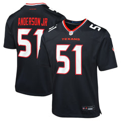 NFL Will Anderson Jr. Houston Texans Youth Game Jersey - Navy
