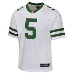 NFL Garrett Wilson New York Jets Youth Game Jersey - White