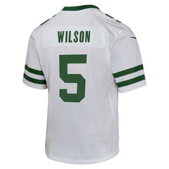 NFL Garrett Wilson New York Jets Youth Game Jersey - White
