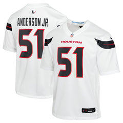 NFL Will Anderson Jr. Houston Texans Youth Game Jersey - White
