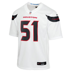 NFL Will Anderson Jr. Houston Texans Youth Game Jersey - White