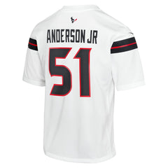 NFL Will Anderson Jr. Houston Texans Youth Game Jersey - White