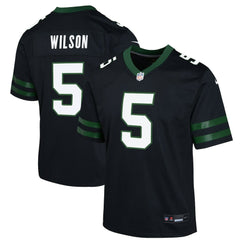 NFL Garrett Wilson New York Jets Youth Game Jersey - Black