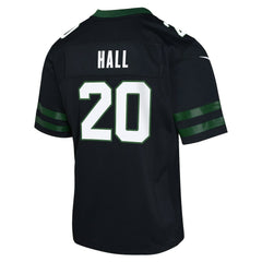 NFL Breece Hall New York Jets Youth Game Jersey - Black