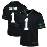 NFL Ahmad Sauce Gardner New York Jets Youth Game Jersey - Black