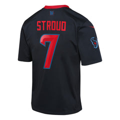 C.J. Stroud Houston Texans Youth Game Jersey Navy