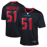 NFL Will Anderson Jr. Houston Texans Youth Game Jersey - Navy
