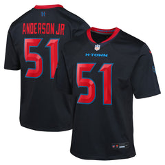 NFL Will Anderson Jr. Houston Texans Youth Game Jersey - Navy