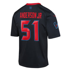 NFL Will Anderson Jr. Houston Texans Youth Game Jersey - Navy