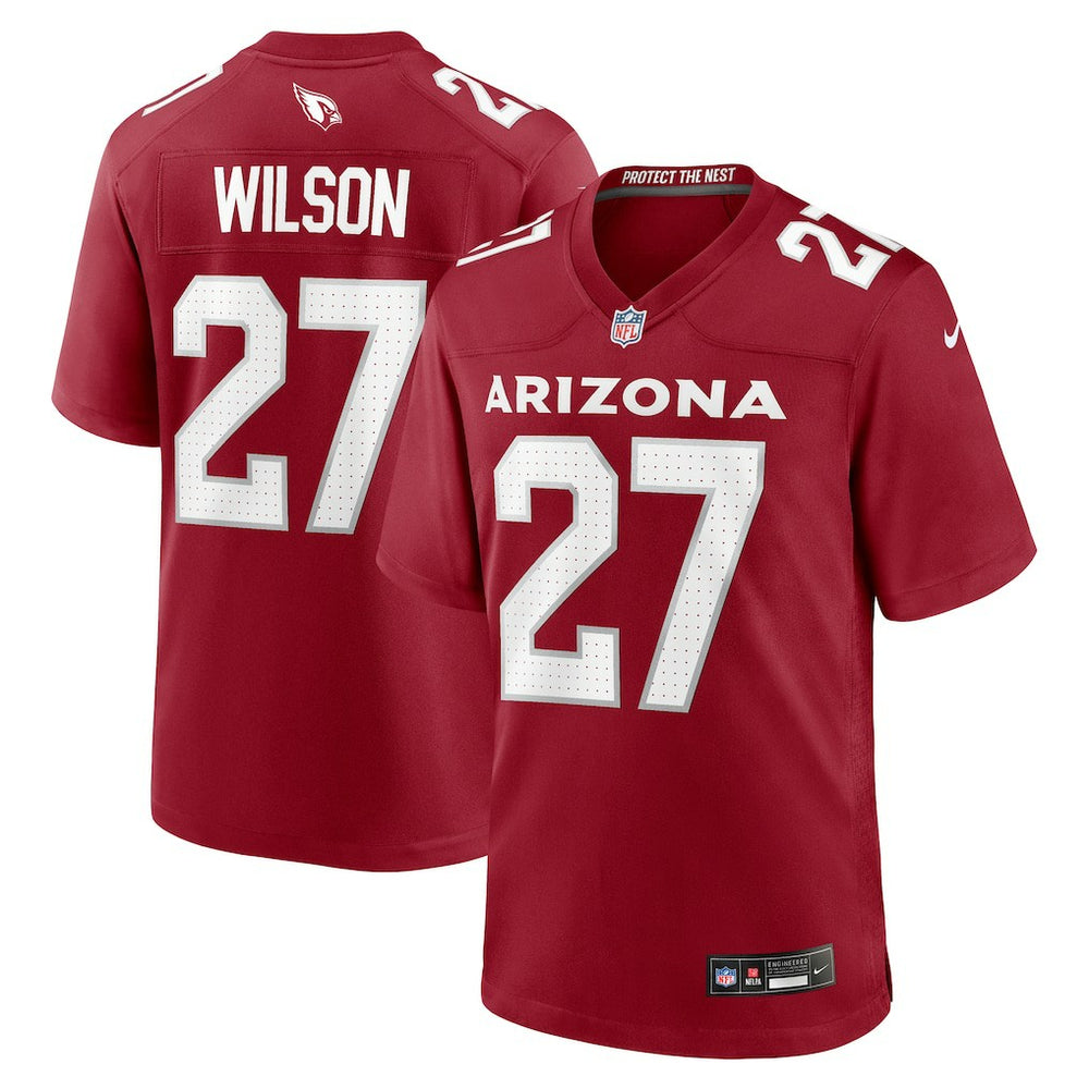 NFL Divaad Wilson Arizona Cardinals Team Game Jersey - Cardinal