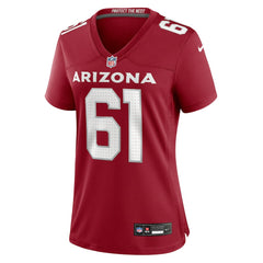 NFL Carter O'Donnell Arizona Cardinals Women's Team Game Jersey - Cardinal