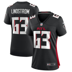 NFL Chris Lindstrom Atlanta Falcons Women's Team Game Jersey - Black