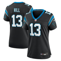 NFL Troy Hill Carolina Panthers Women's Team Game Jersey - Black