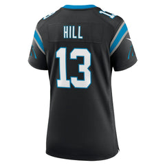 NFL Troy Hill Carolina Panthers Women's Team Game Jersey - Black